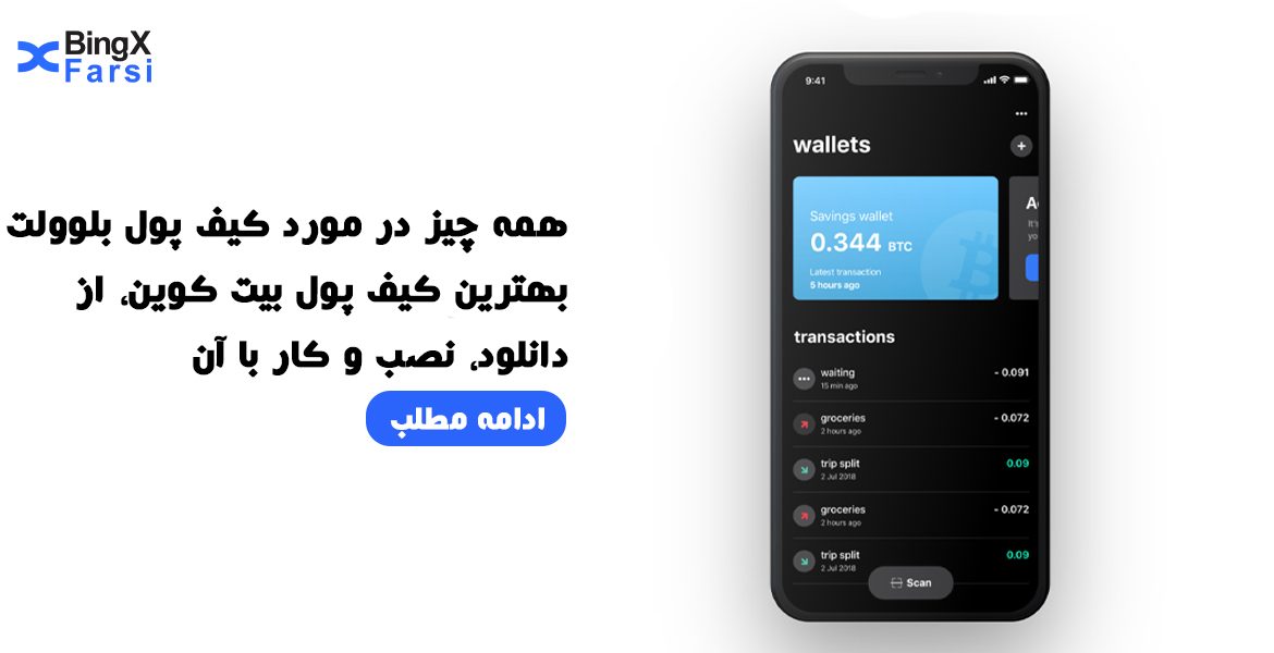 همه چیز در مورد کیف پول بلو ولت