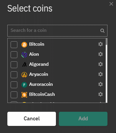 اضافه کردن توکن در Coinomi